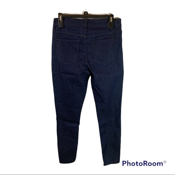 Old Navy Womens Jeans Size 6 Super Skinny Mid-Rise Blue Denim - Picture 2 of 7